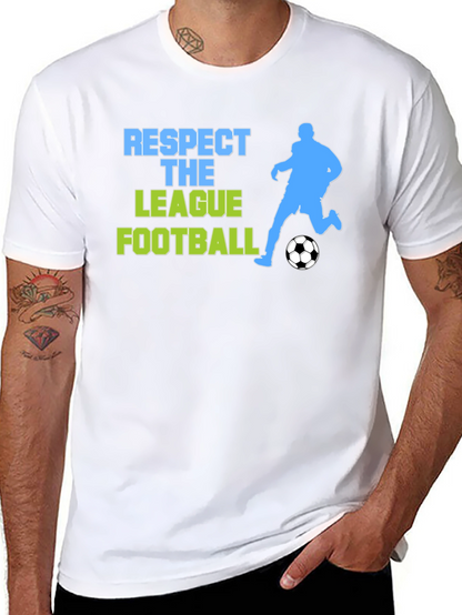 Respect the League Football T-Shirt
