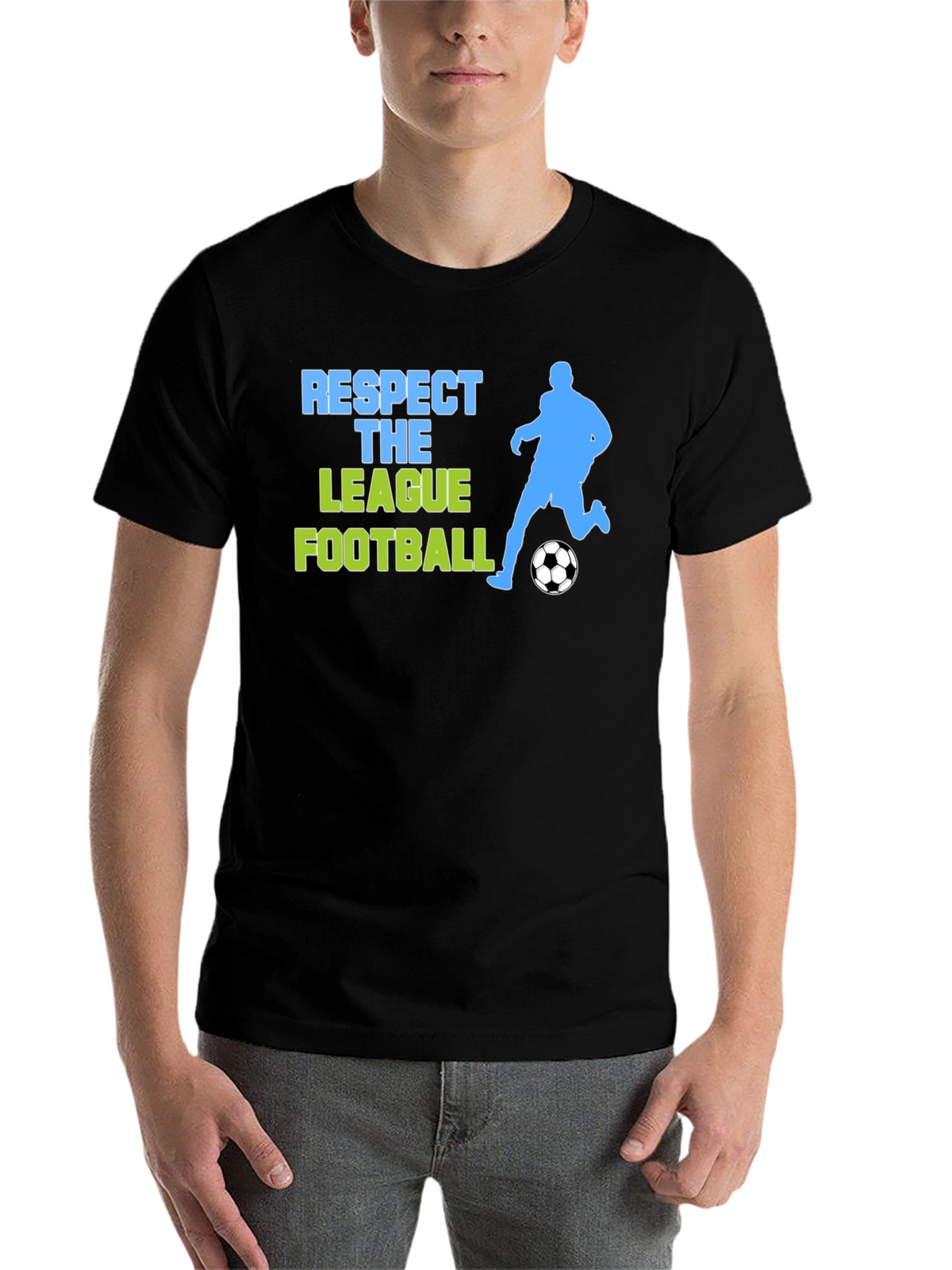 Respect the League Football T-Shirt