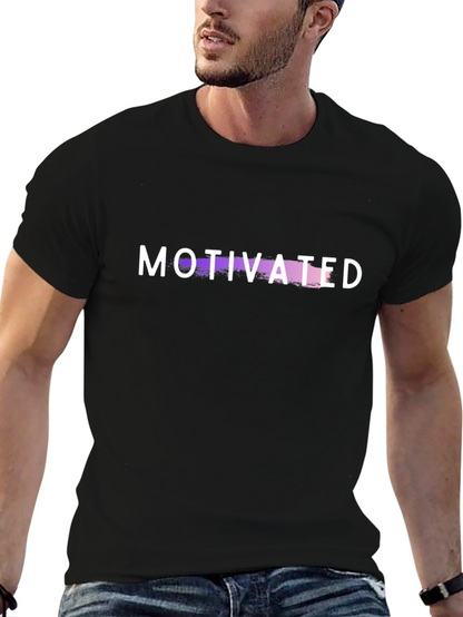 Motivated Graphic Tee - Stylish Comfort