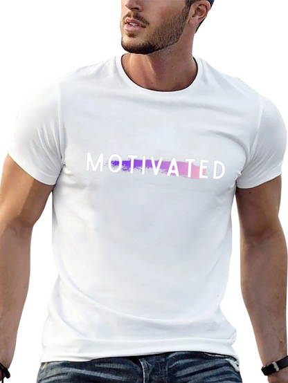 Motivated Graphic Tee - Stylish Comfort
