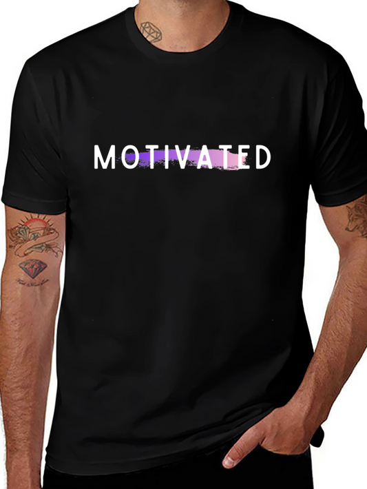 Motivated Graphic Tee - Stylish Comfort