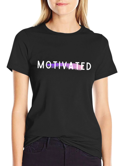 Motivated Graphic Tee - Stylish Comfort