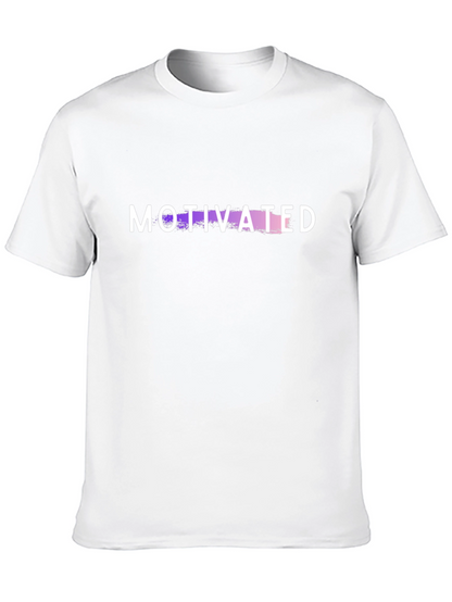 Motivated Graphic Tee - Stylish Comfort