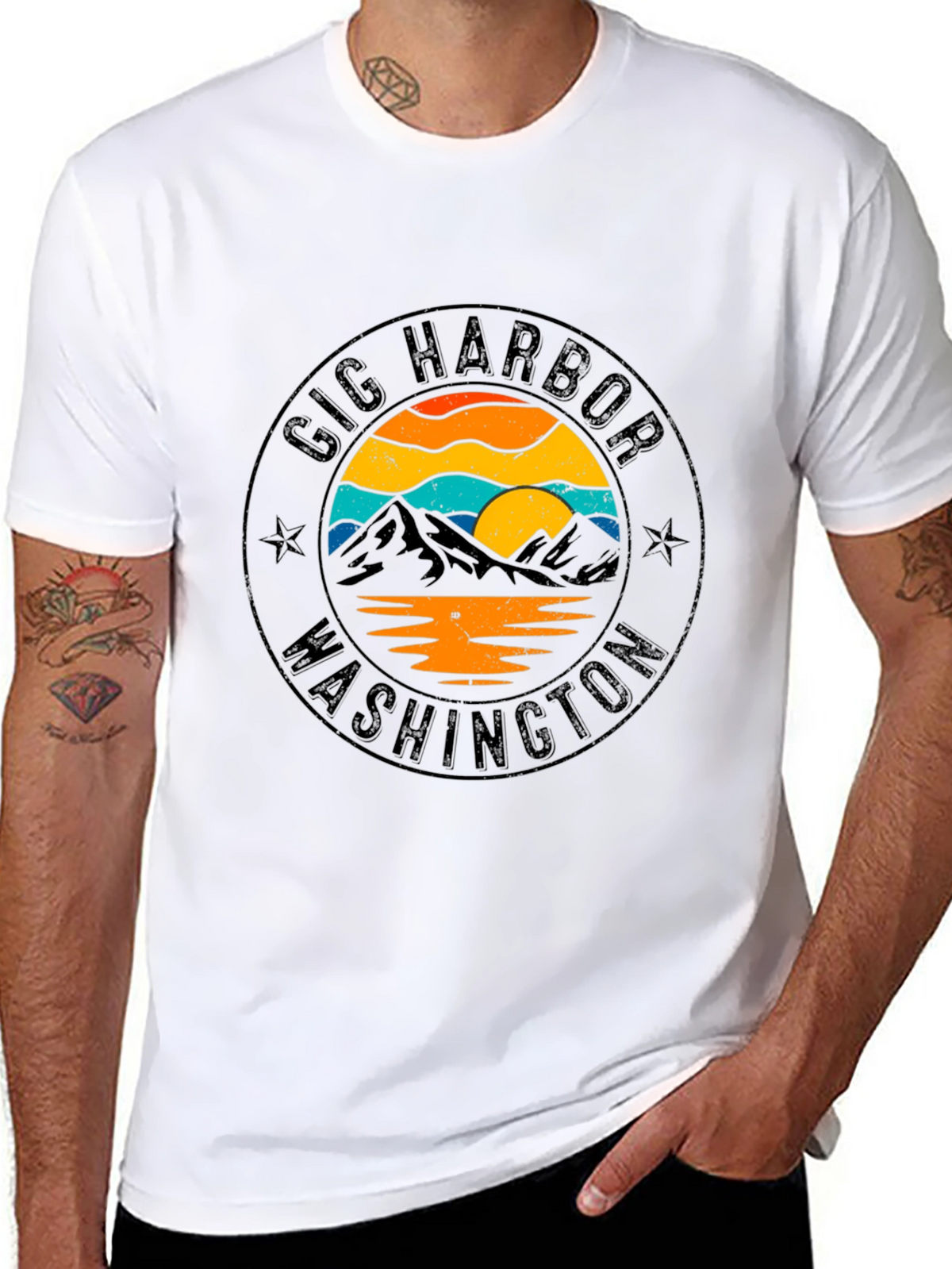 Gig Harbor Washington Graphic T-Shirt