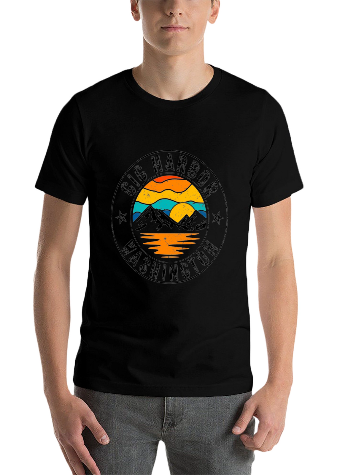 Gig Harbor Washington Graphic T-Shirt