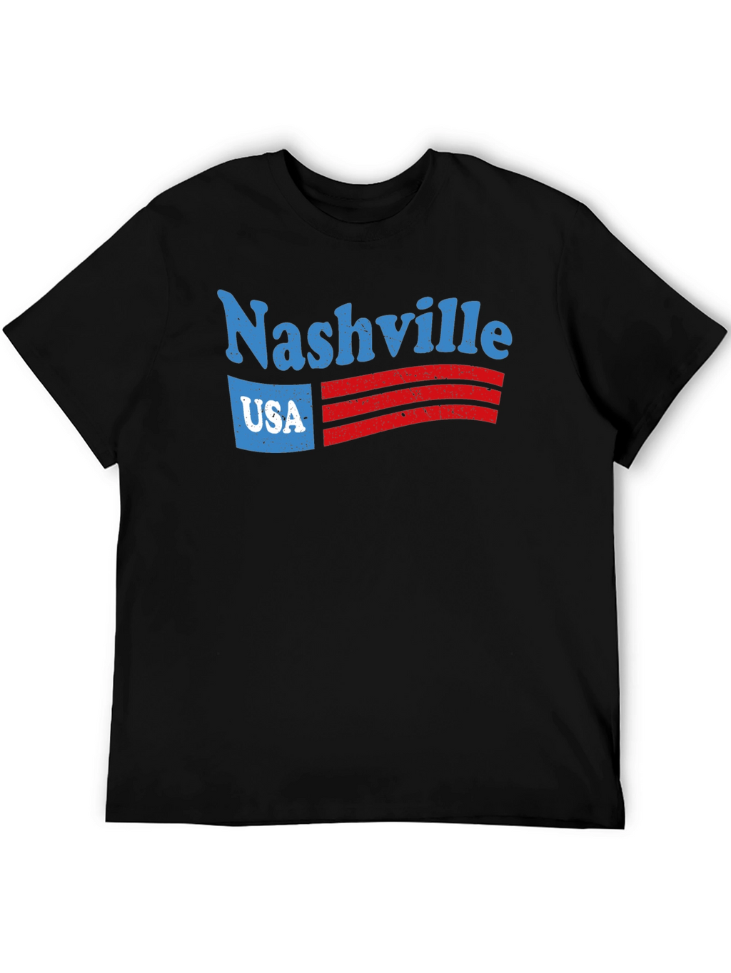 Nashville USA Graphic Tee - Retro Style