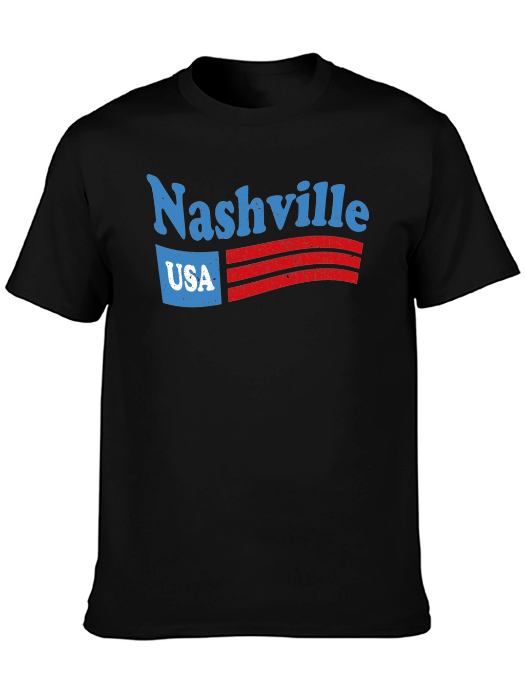 Nashville USA Graphic Tee - Retro Style