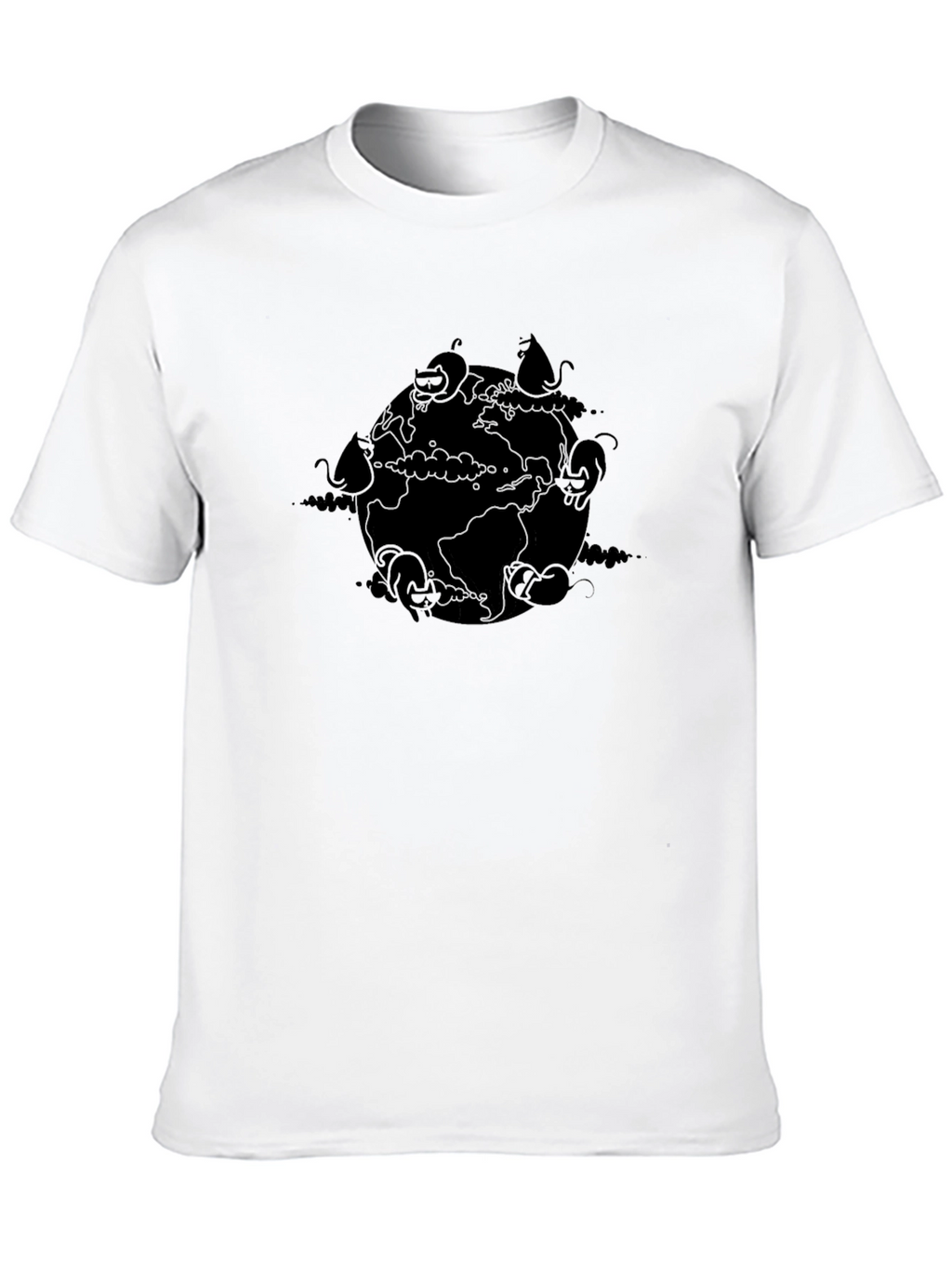 Earth Cats T-Shirt - World Domination