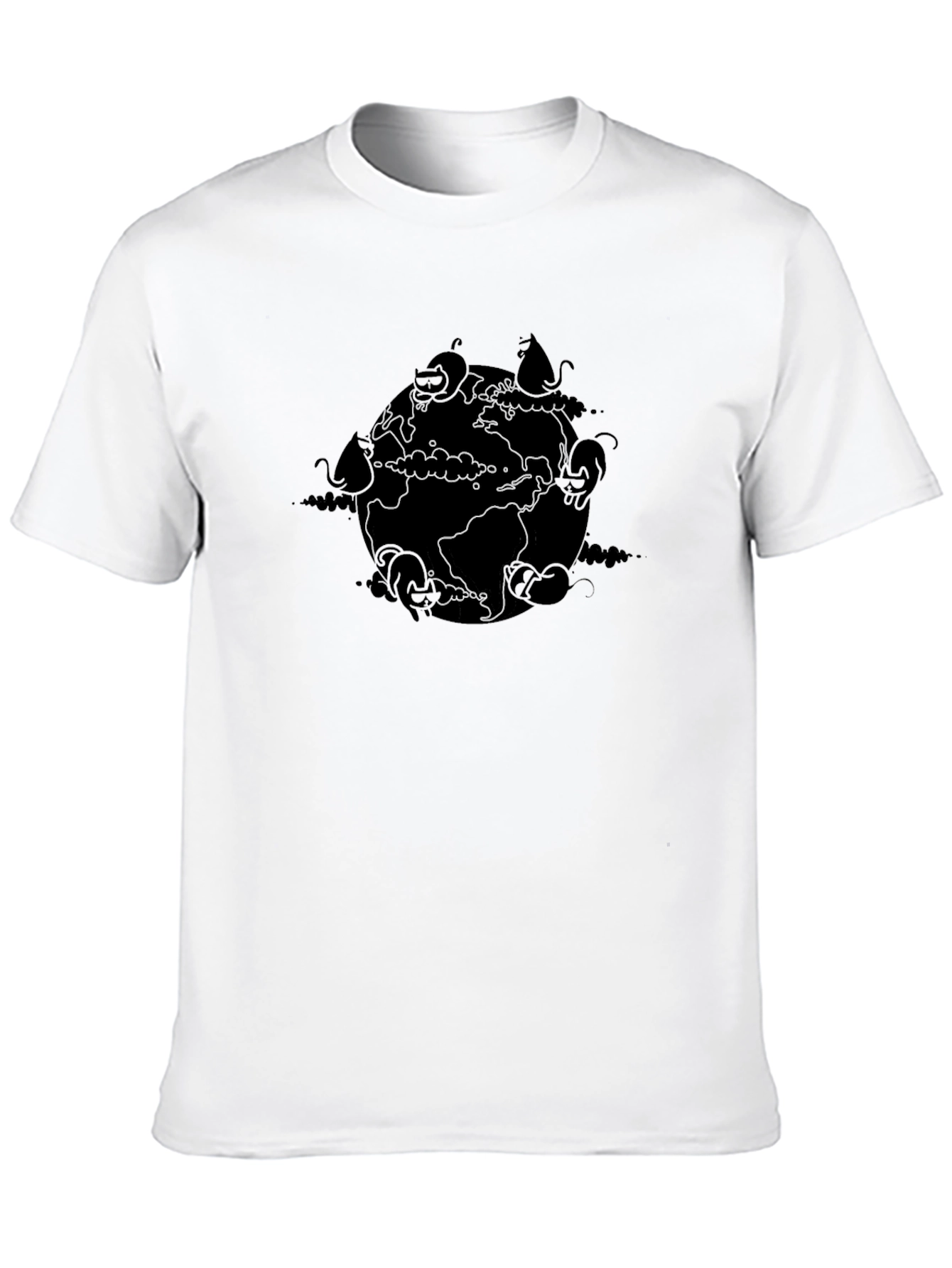 Earth Cats T-Shirt - World Domination