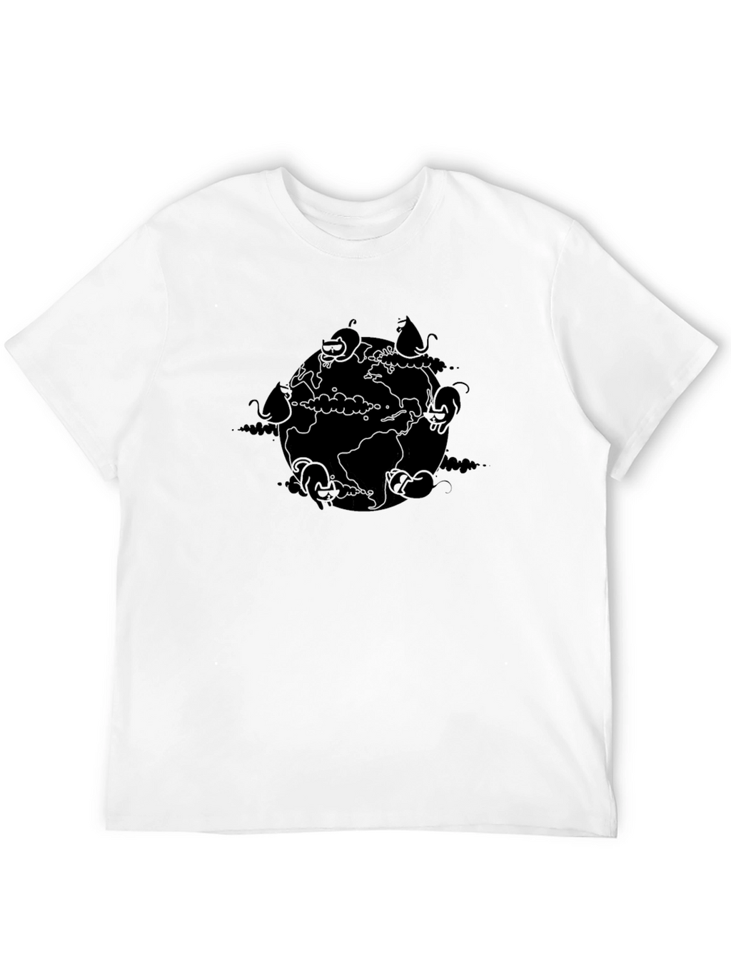 Earth Cats T-Shirt - World Domination