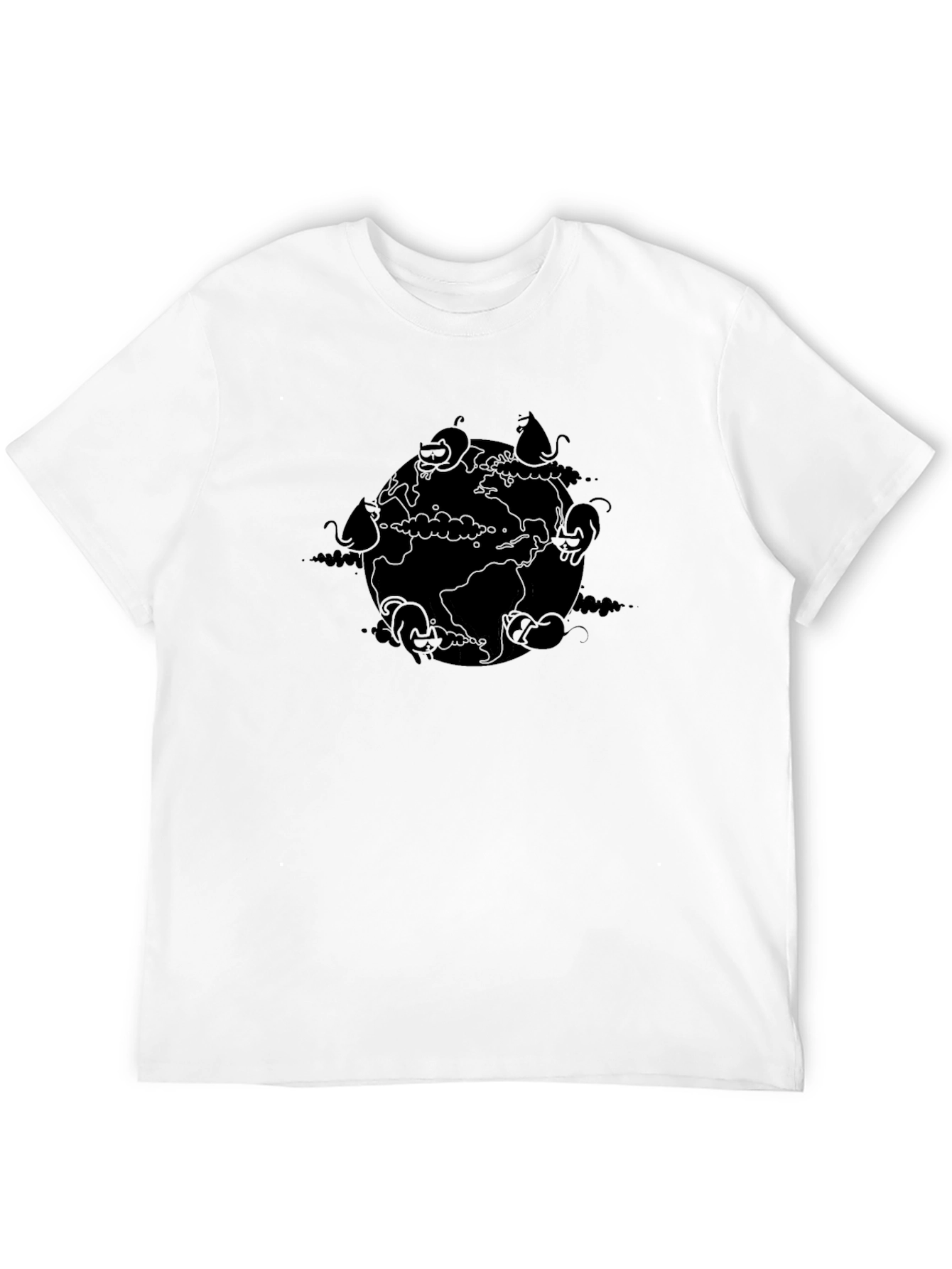 Earth Cats T-Shirt - World Domination