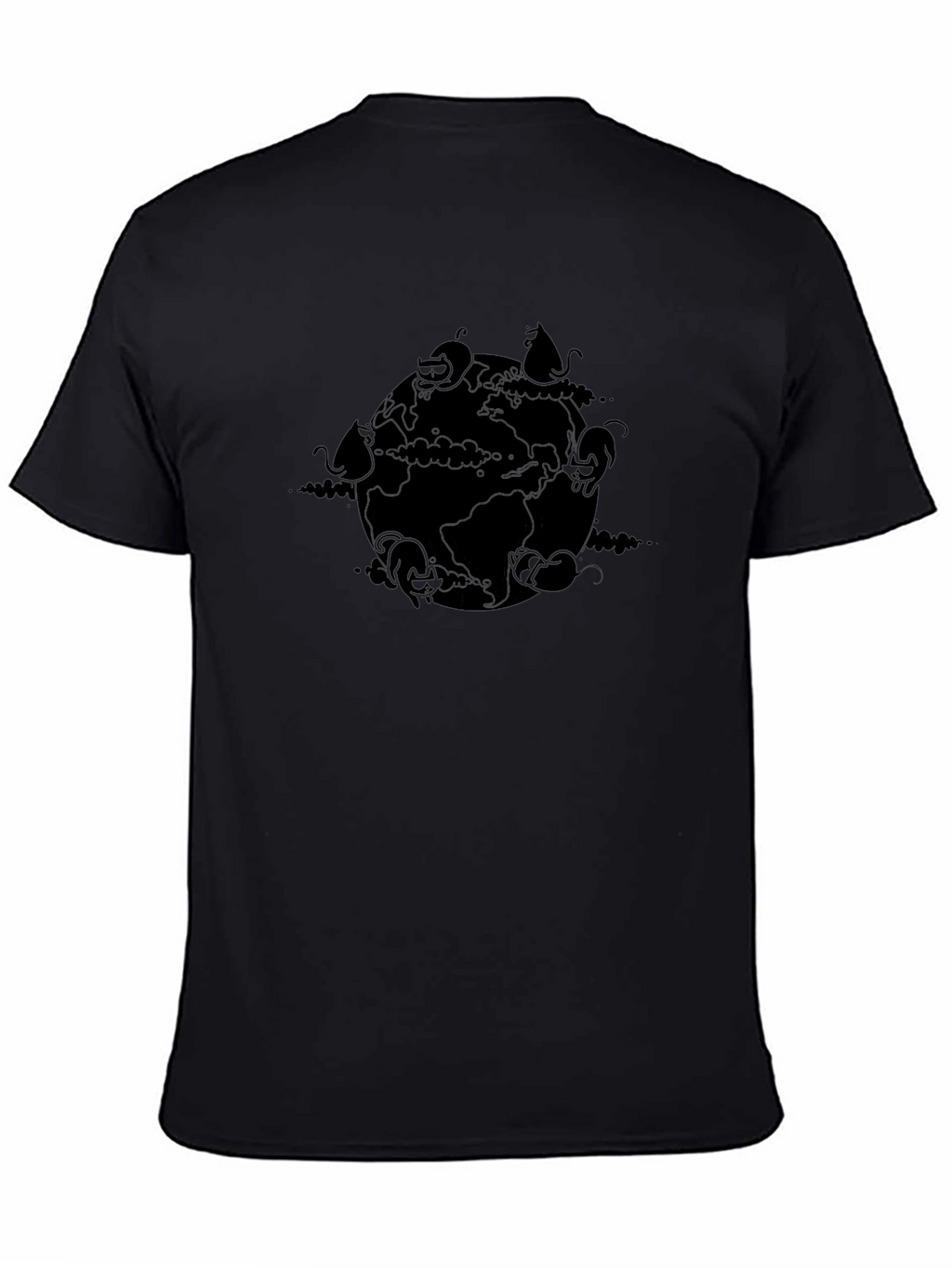 Earth Cats T-Shirt - World Domination