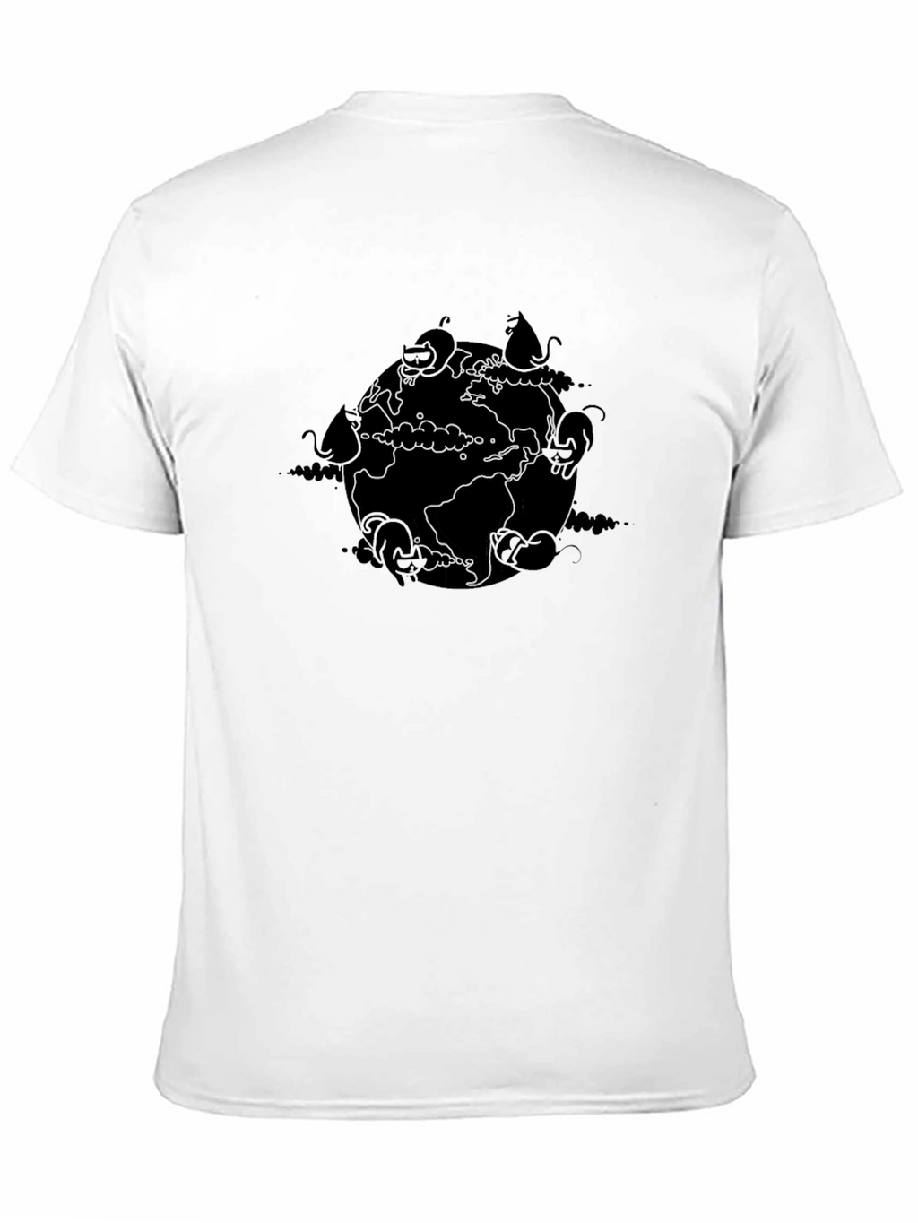 Earth Cats T-Shirt - World Domination
