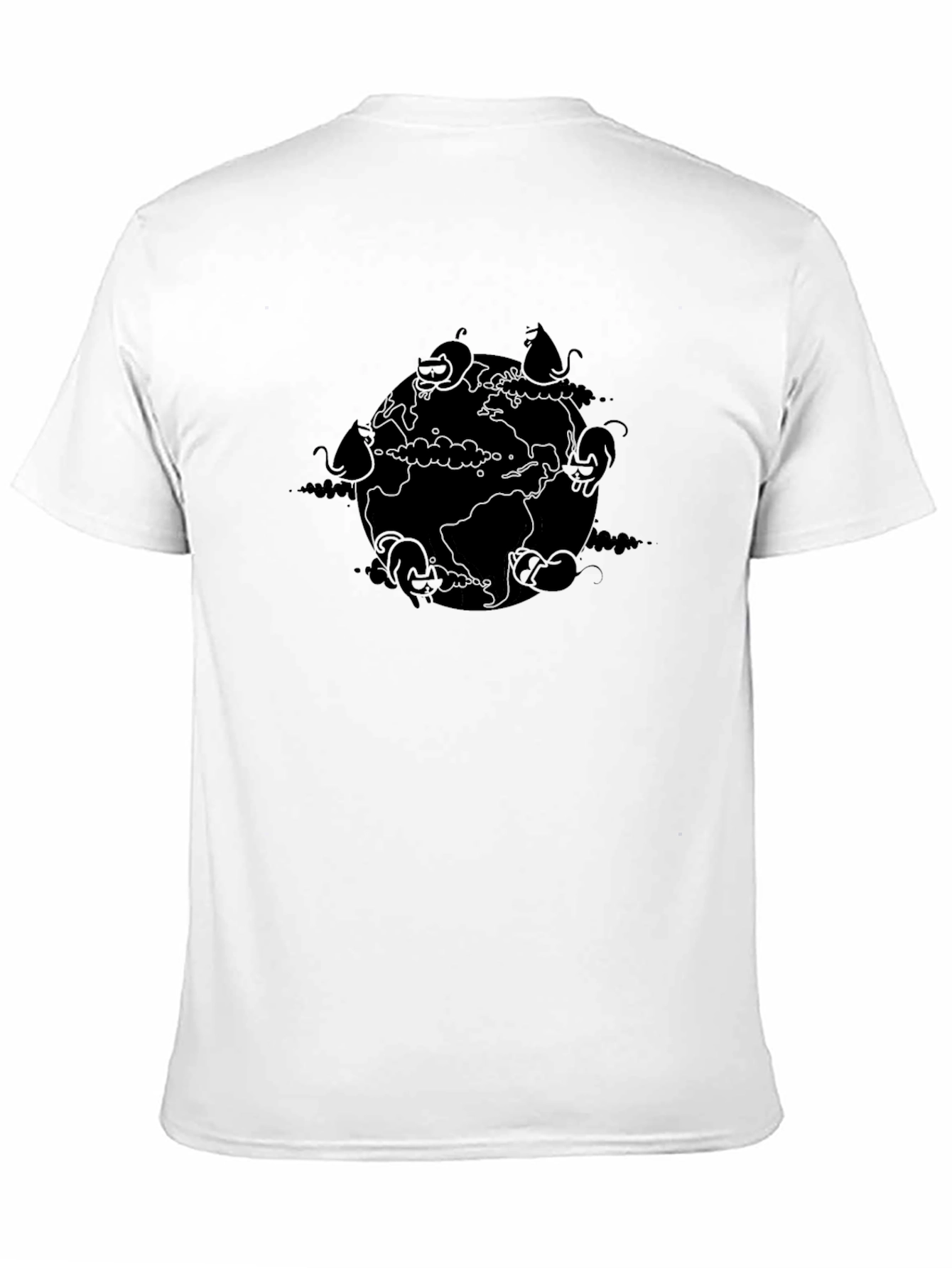 Earth Cats T-Shirt - World Domination