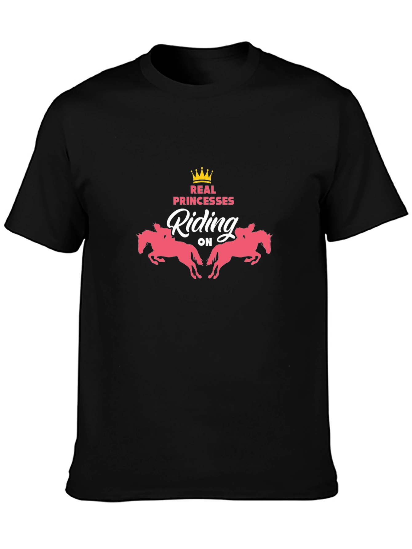 Real Princesses Riding Horses Graphic Tee