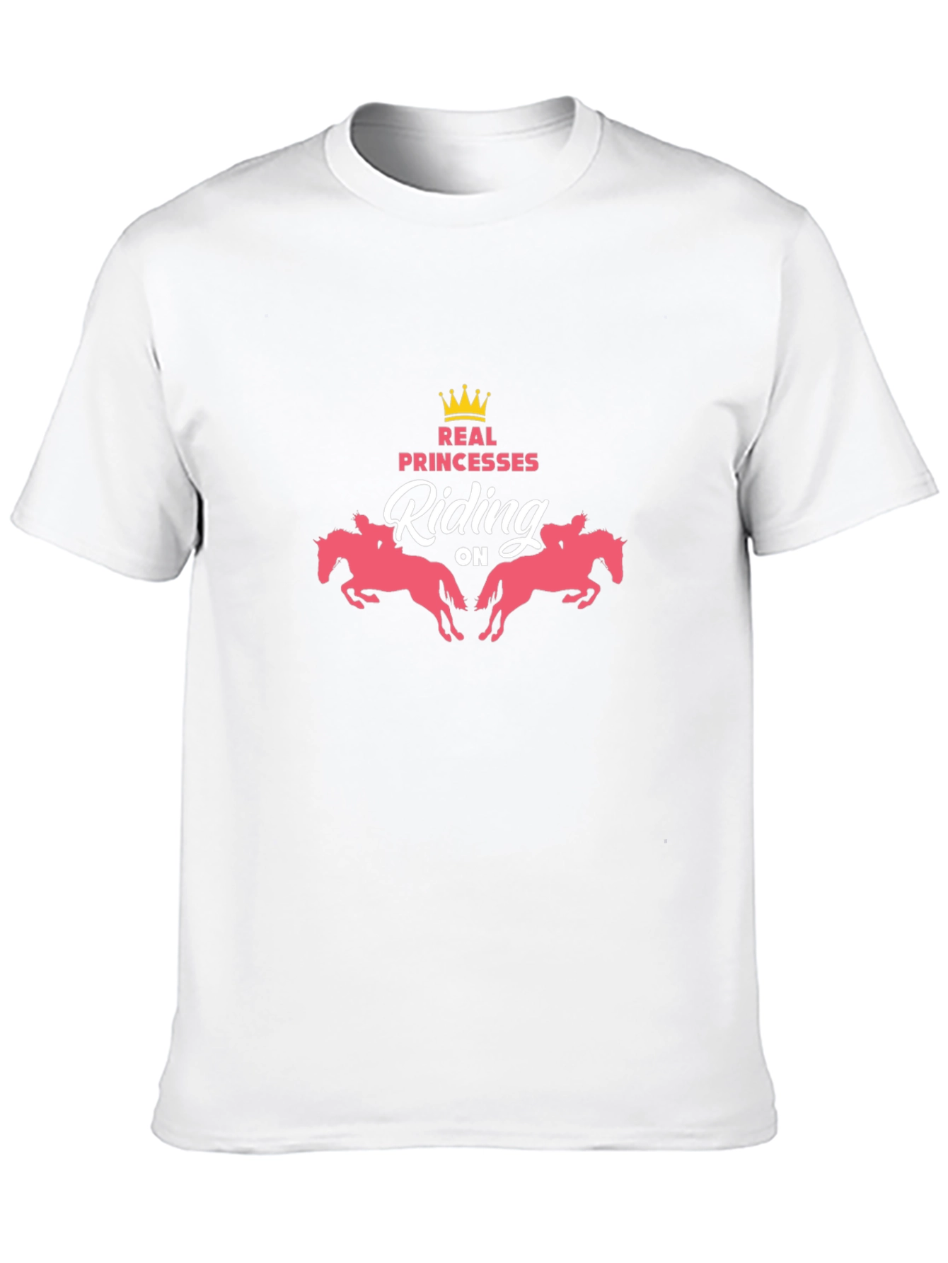 Real Princesses Riding Horses Graphic Tee