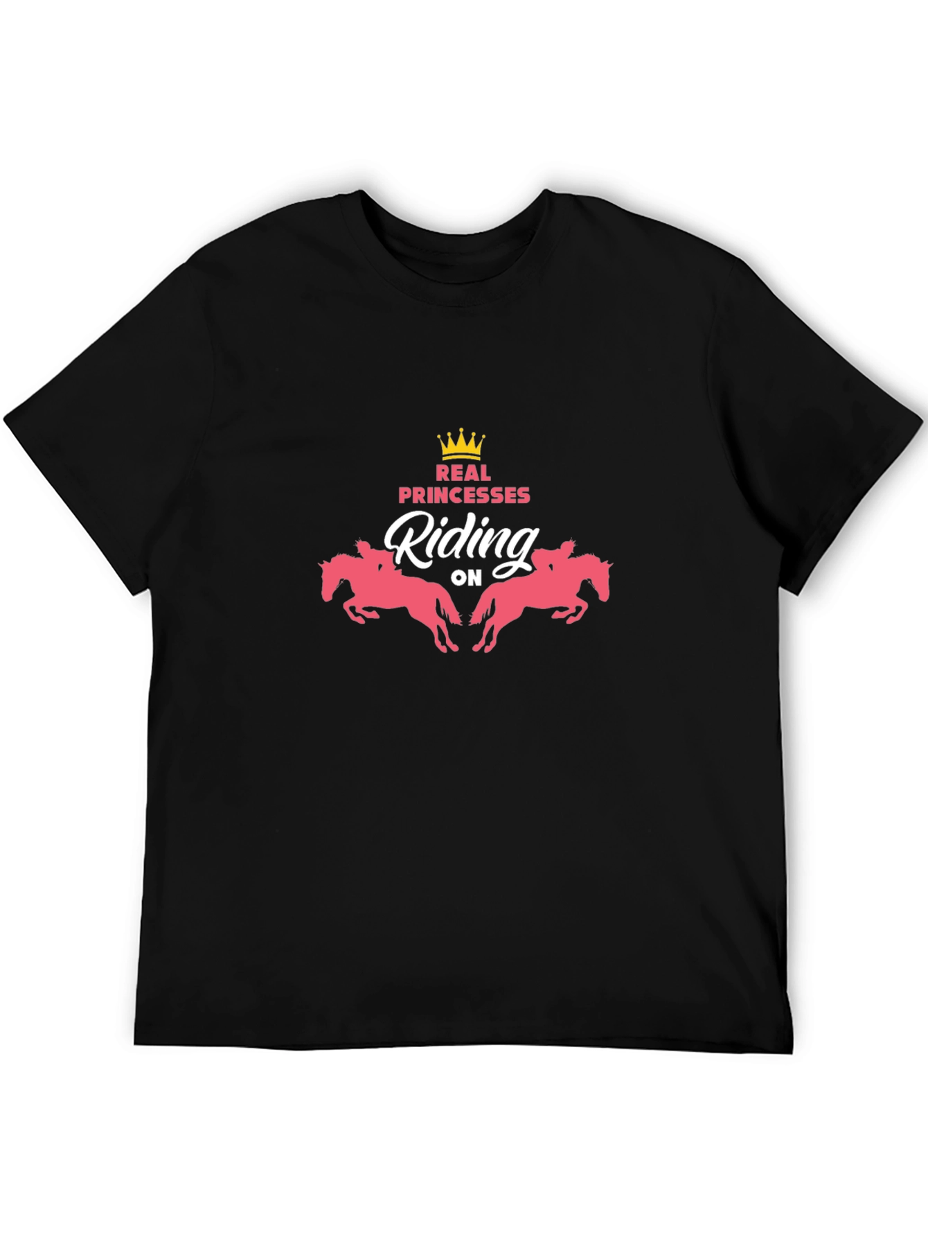 Real Princesses Riding Horses Graphic Tee