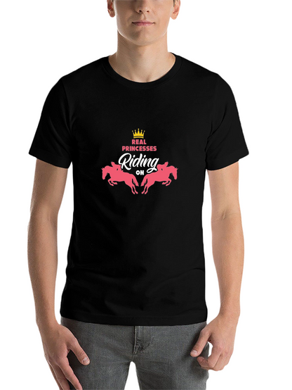 Real Princesses Riding Horses Graphic Tee