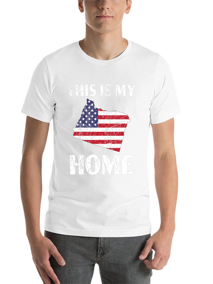 This Is My Home American Flag T-Shirt