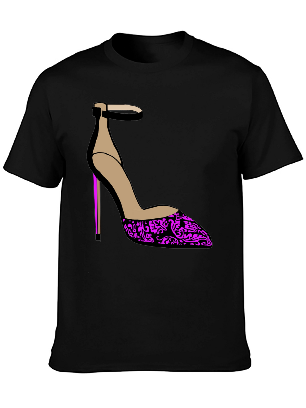 Stylish Heel Graphic Tee - Statement Fashion