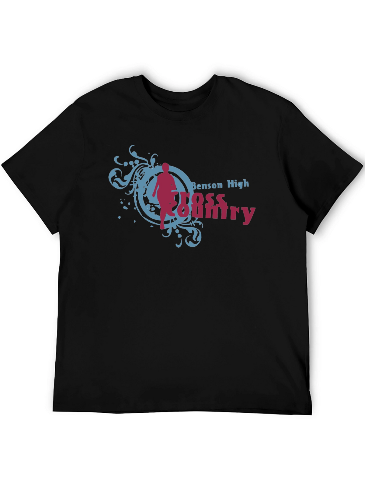 Benson High Cross Country Black T-Shirt