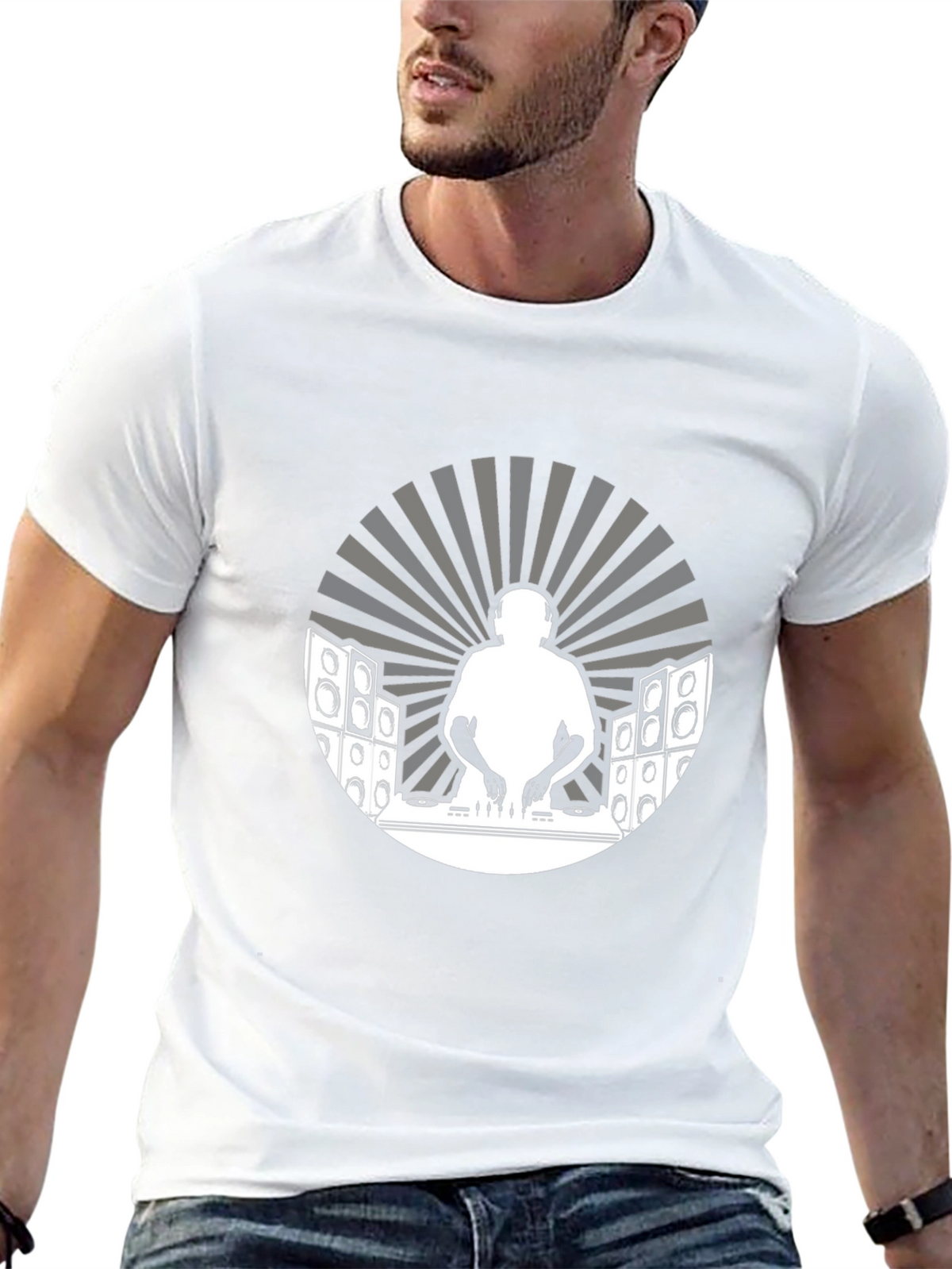 DJ Graphic T-Shirt - Music Lover Tee