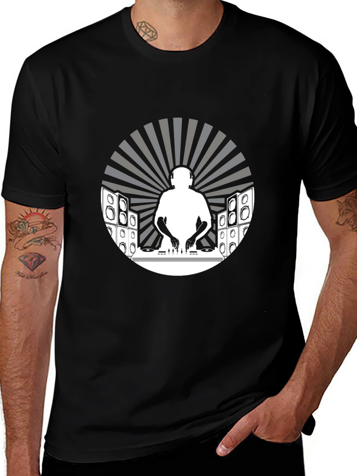DJ Graphic T-Shirt - Music Lover Tee