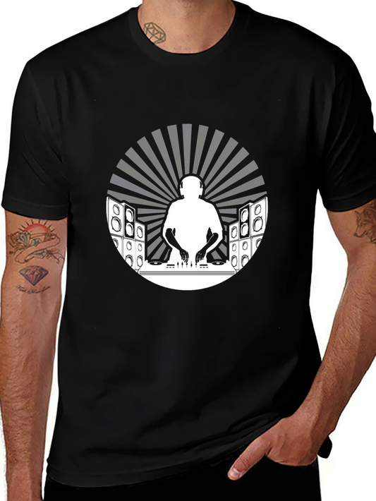 DJ Graphic T-Shirt - Music Lover Tee