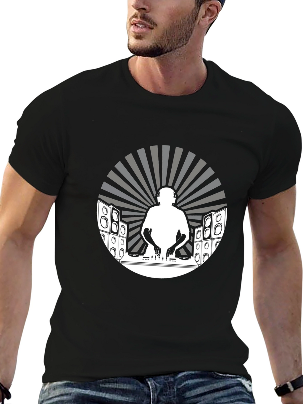 DJ Graphic T-Shirt - Music Lover Tee