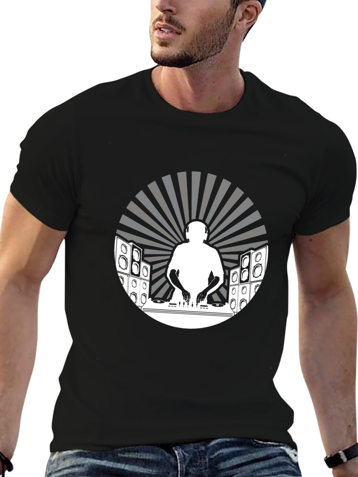 DJ Graphic T-Shirt - Music Lover Tee