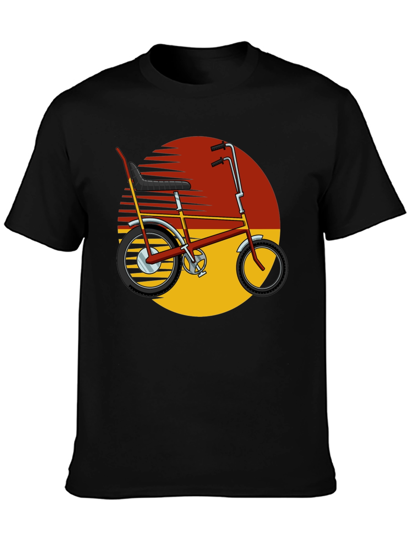 Retro Bike Graphic T-Shirt - Vintage Style