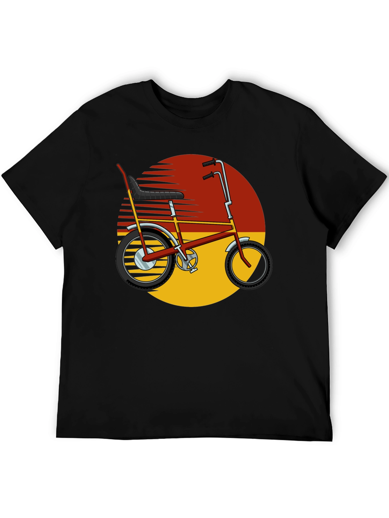 Retro Bike Graphic T-Shirt - Vintage Style