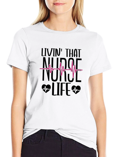 Nurse Life T-Shirt - Black
