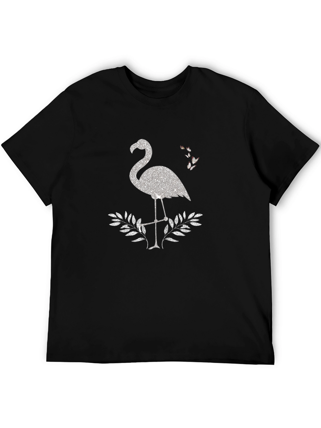 Flamingo Sparkle Graphic Tee