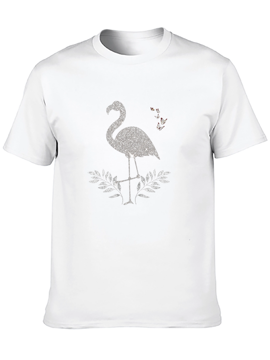 Flamingo Sparkle Graphic Tee