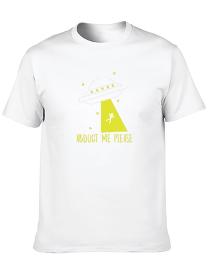 Abduct Me Please UFO Graphic Tee