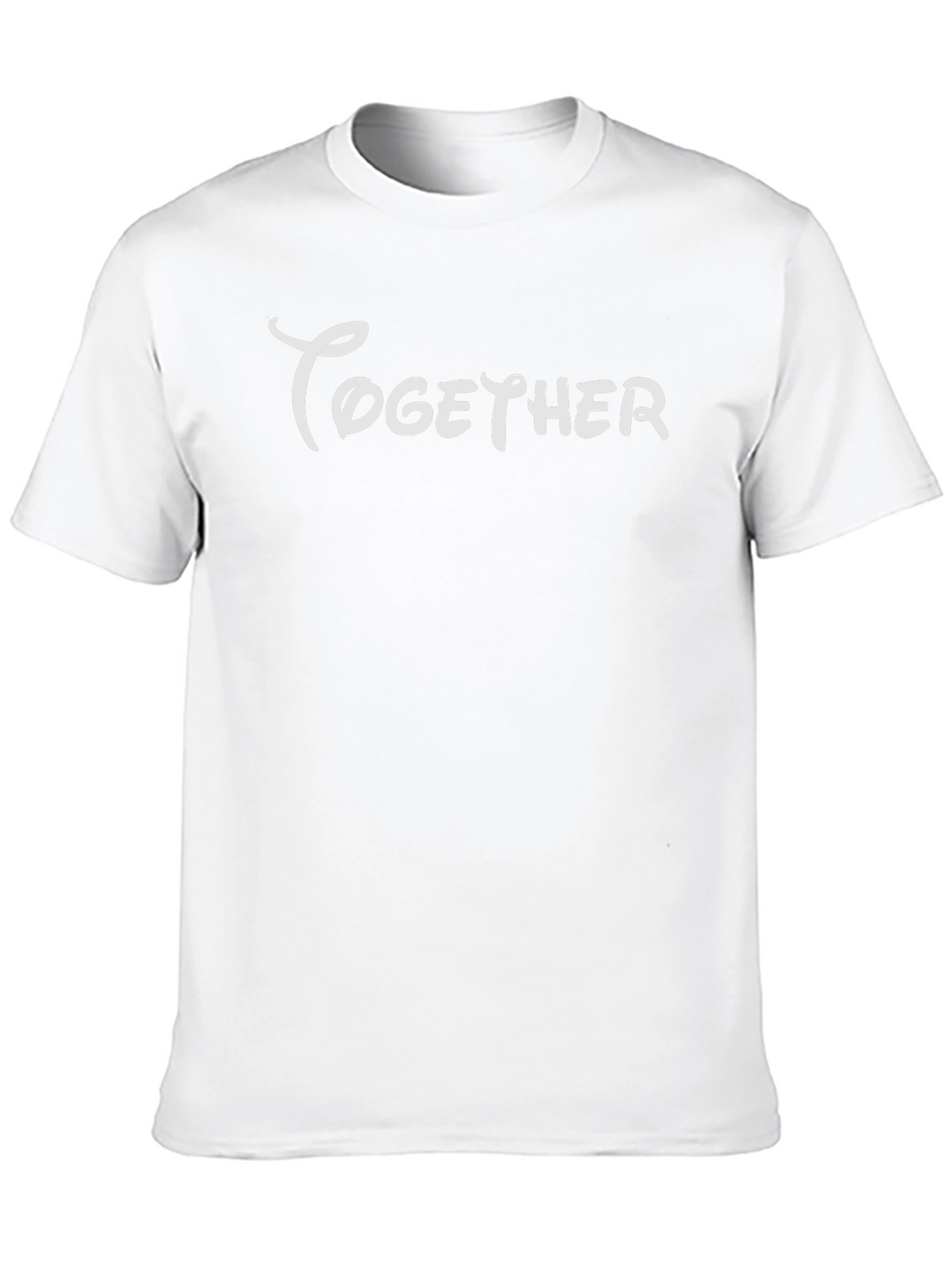 Together Graphic Tee - Black Casual T-Shirt