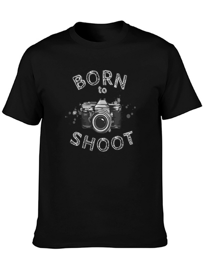 Born to Shoot Camera Graphic Tee