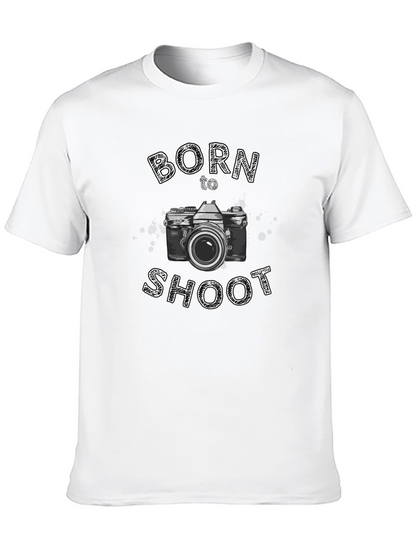 Born to Shoot Camera Graphic Tee