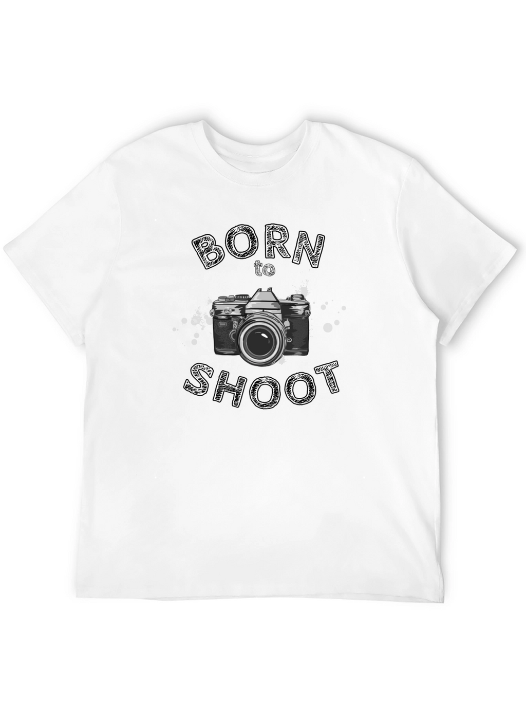 Born to Shoot Camera Graphic Tee