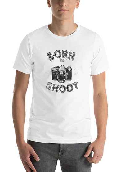 Born to Shoot Camera Graphic Tee