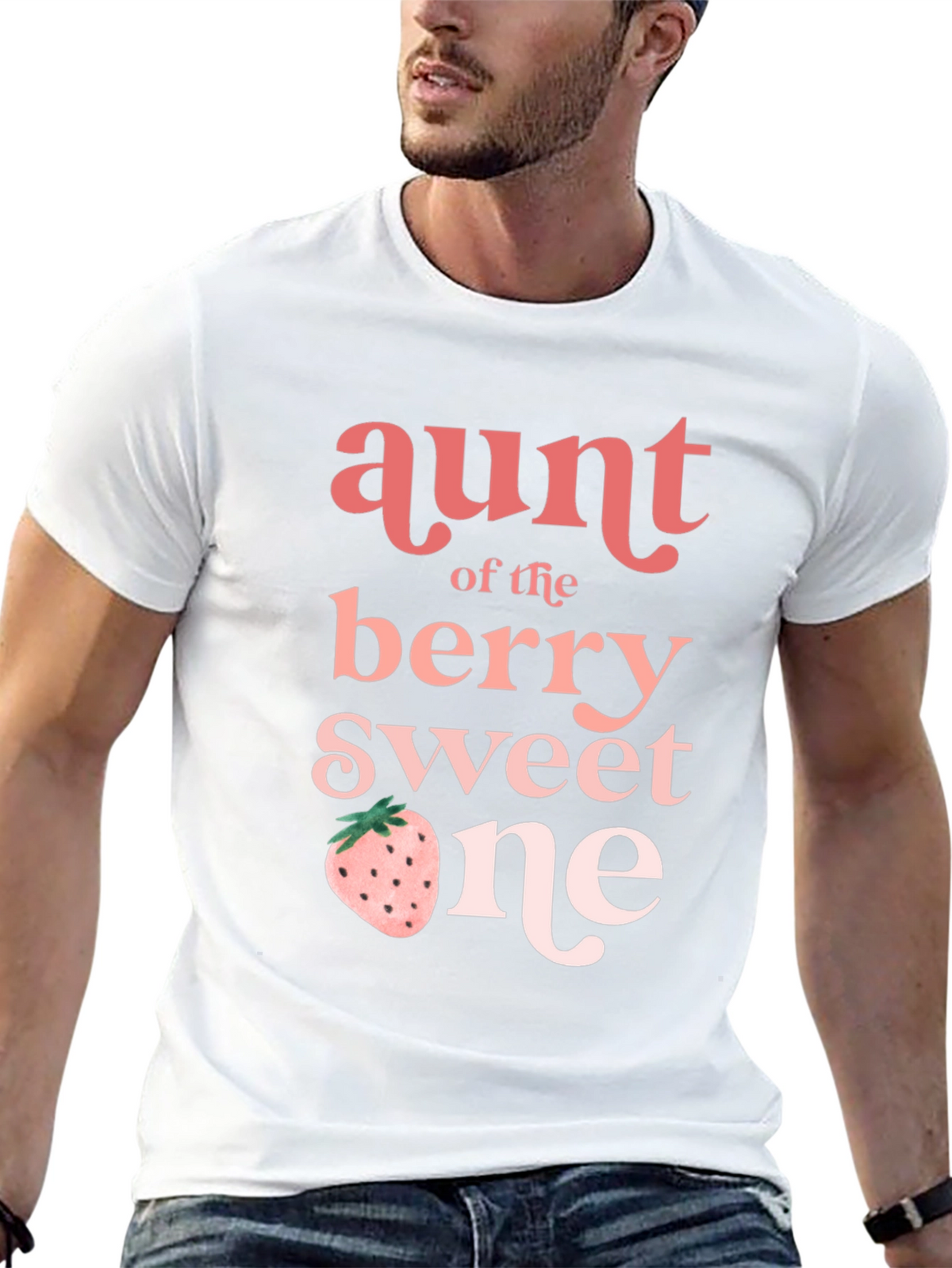 Aunt of the Berry Sweet One T-Shirt