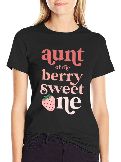 Aunt of the Berry Sweet One T-Shirt