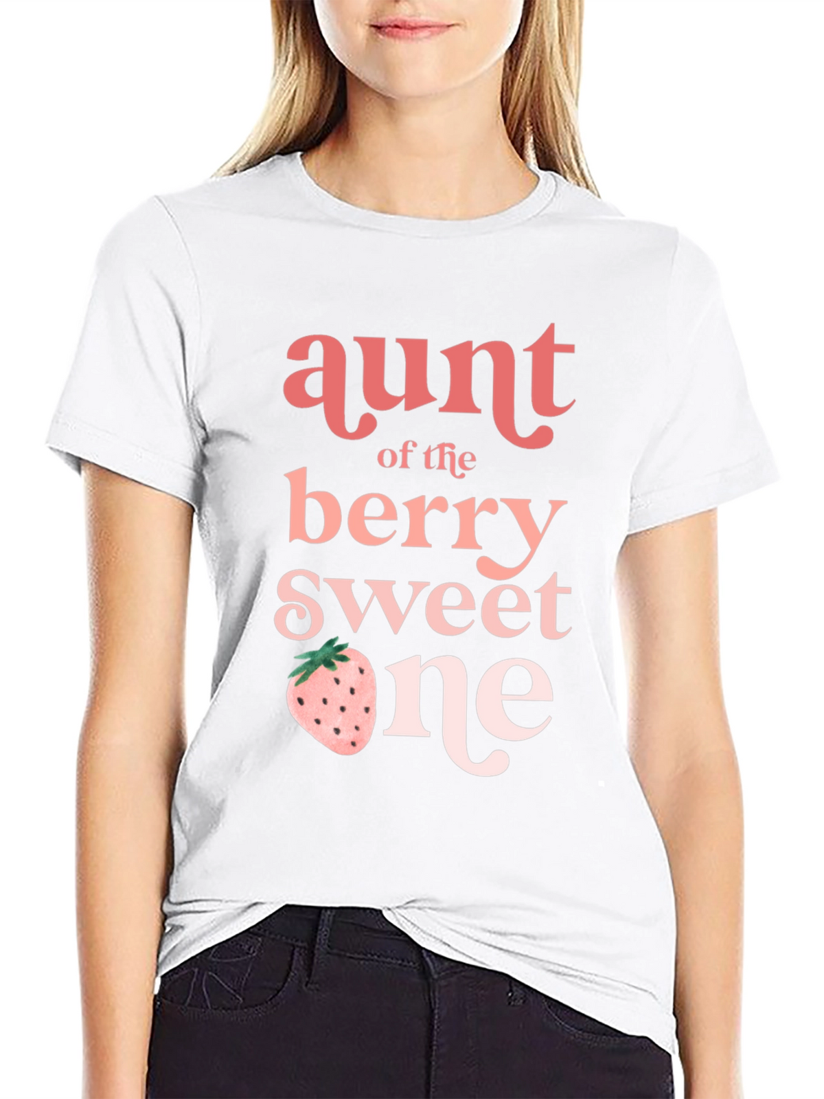 Aunt of the Berry Sweet One T-Shirt