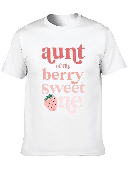 Aunt of the Berry Sweet One T-Shirt