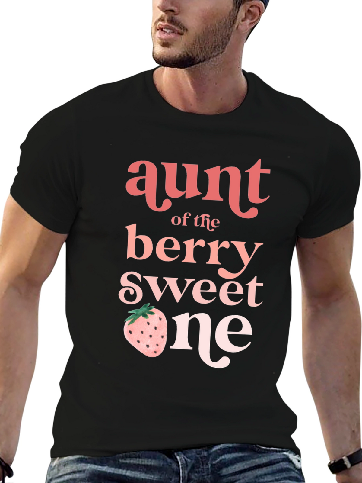 Aunt of the Berry Sweet One T-Shirt