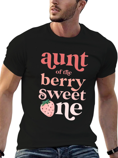 Aunt of the Berry Sweet One T-Shirt
