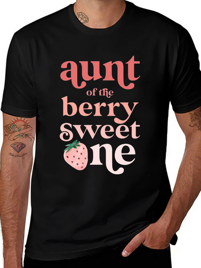 Aunt of the Berry Sweet One T-Shirt