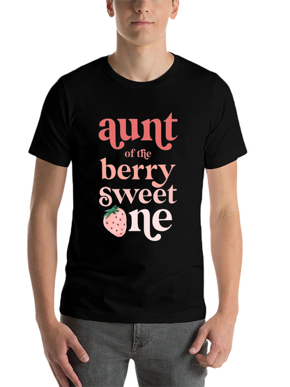 Aunt of the Berry Sweet One T-Shirt