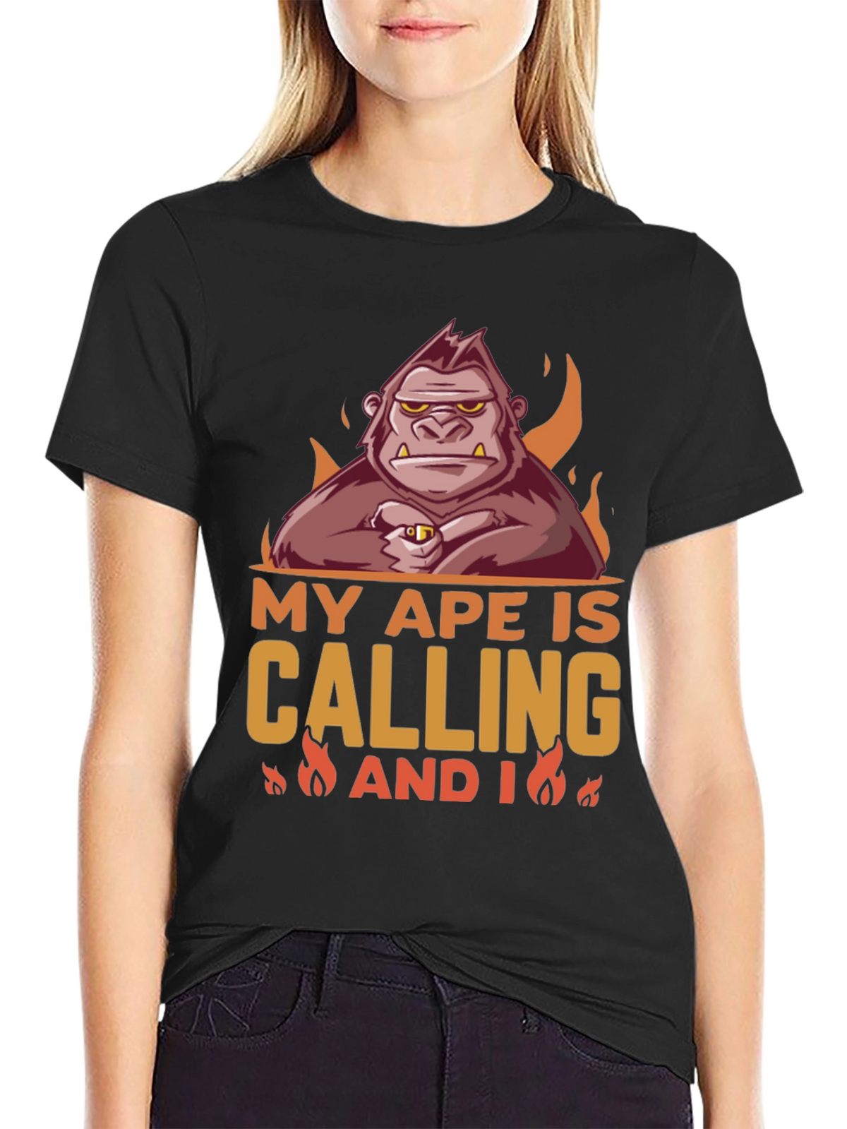 My Ape Is Calling Graphic T-Shirt